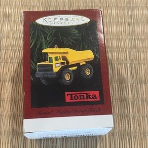Hallmark Tonka Mighty Dump Truck Ornament - UNOPENED